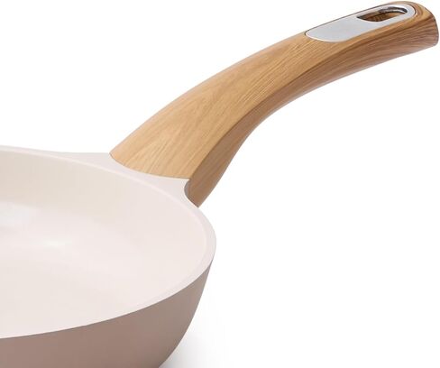 SENSARTE Frying Pan Bakelite Handle Accessories Repalcement Compatible(Taupe small handle) in Saudi Arabia