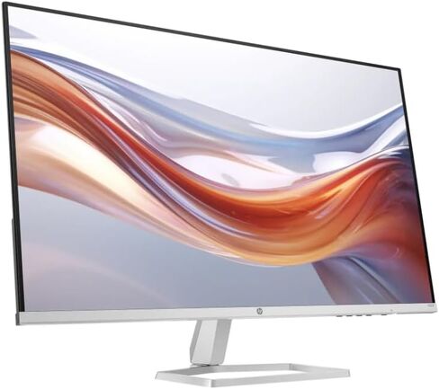 HP 32 Inch Full HD(1920X1080) VA Panel Monitor, Anti-Glare Display, 100Hz Refresh Rate, 7 MS Response Time, 2 x HDMI 1.4, 1 x VGA, 16:9 Aspect Ratio, Silver, with 5ave HDMI Cable in Saudi Arabia