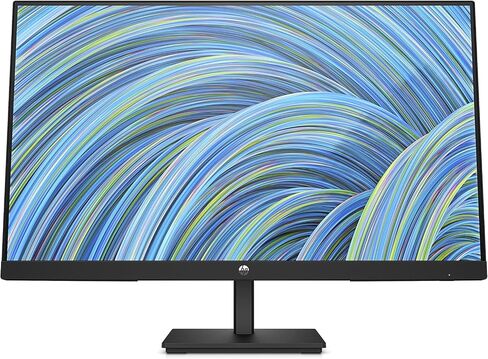 HP 32 Inch Full HD(1920X1080) VA Panel Monitor, Anti-Glare Display, 100Hz Refresh Rate, 7 MS Response Time, 2 x HDMI 1.4, 1 x VGA, 16:9 Aspect Ratio, Silver, with 5ave HDMI Cable in Saudi Arabia