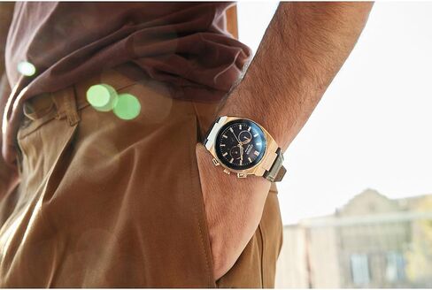 Citizen Men's Eco-Drive Modern Axiom Chronograph Stainless Steel Watch, Sapphire Crystal in Kuwait