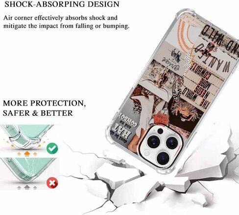 Hippie Girl Case for iPhone 16 Plus,Aesthetic Trippy Groovy Pattern,Cute Soft TPU Bumper Case Compatible with iPhone 16 Plus,6.7" in Kuwait