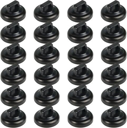 Magnet Zip Tie Mount Magnetic Zip Ties Mount Clips Base Holder Strong Multipurpose Wire Cable Holder Mount Wire Clips Management for Home Office Marine Electrical Wiring (Black, 12 Piece) in Saudi Arabia