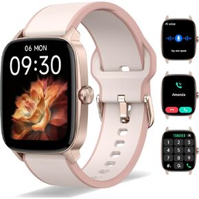 Smart Watch for Men Women with Bluetooth Call KLPink