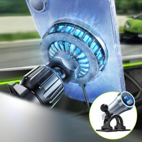 LISEN for Qi2 MagSafe Car Mount Charger Wireless Charger Car Phone Holder, iPhone Dashboard Magnetic Cell Phone Holder Mount Charger for Your Car, Car Accessories for iPhone 16 15 14 13 Pro Max Plus