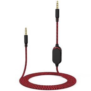 Toxaoii AW920H Aux Aux Cable متوافق مع Alienware AW720H AW310H AW510H 988 ALIENWARE DELL GAMING HEADSET NYLON DELIDED INLINE CUME