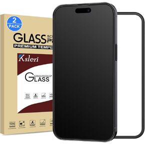 2 Pack for Samsung Galaxy S25 Ultra 6.9" Matte Privacy Screen Protector + 2 Pack Camera Lens Protector with Easy Installation Kit, Anti-Glare Anti-Spy PET Film [Non-Glass], Fingerprint Unlock