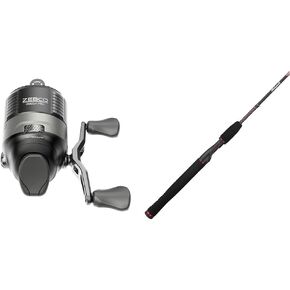 Zebco Omega Pro Size 30 Spincast Reel and Ugly Stik GX2 5' Spinning Rod, Three Piece Spinning Rod, 4-10lb Line Rating