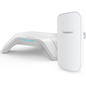 Outdoor WiFi Extender + TODAAIR Mesh WiFi 6 Router