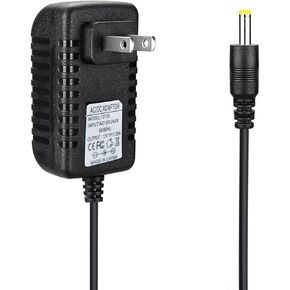 15W Power Cord Replacement for Alexa, Charger Compatible with Echo Dot 3rd Generation, Dot 4th Gen, Dot 5th Gen, Echo Pop Charger Cable 5ft, Black