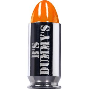 B's Dry Fire Snap Caps - Dummy .45 ACP Training Caps (5 Pack) (Orange Nickel)