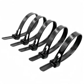 Zip Ties (Black, 12 Inch)