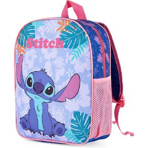 Disney Stitch Backpacks for Girls Elsa Minnie Mouse Backpack (Blue Stitch)