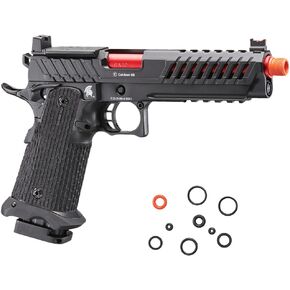 Lancer Tactical Knightshade Hi-Capa Gas Blowback Full Steel Airsoft Pistol