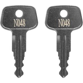N048 Thule Roofs Car Rack Replacement Key, Thule Bicycle Rack Key, Thule Roof Rack Replacement Key, Replacement Key for Thule Ski, Roof, Cargo Box, Carrier Racks and Crossbars [Code N048]