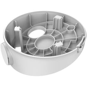 DS-1281ZJ-DM27 OEM Inclined Ceiling Mount Bracket for Hikvision Dome Camera, Weather Proof, Plastic, White