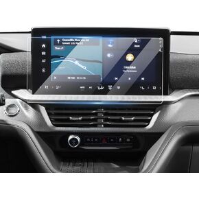 Karltys Screen Protector for 2025 Ford Explorer(Active/ST-Line/Platinum/ST) 13.2" Touchscreen with Button, Anti Glare Ultra Clear Tempered Glass, 2025 Explorer Accessories Navigation Protective Film