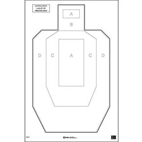 IPSC/USPSA Paper Target