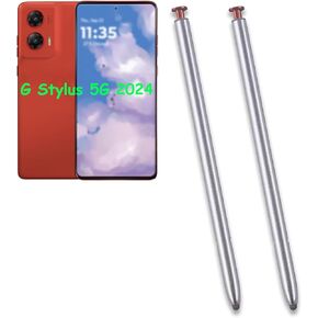 2 Pack G Stylus 5G 2024 Stylus Pen Replacement for Motorola Moto G Stylus 5G (2024) XT2419 All Verison Touch Stylus S Pen(Caramel Latte)