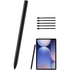 Galaxy Tab S10 FE/ S10 FE+ S Pen for Samsung Galaxy Tab S10 FE/ S10 FE+ Stylus Pen Replacement + Free Tips Galaxy Tab S10 Fe Pen for Samsung Galaxy Tab S10 FE/ S10 FE+/ S10 FE Plus Stylus S Pen(Black)