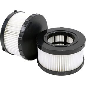 2 Pcs DC5151H HEPA Filter Compatible with DEWALT DC515 DCV517 Wet Dry Vacuum Replacement