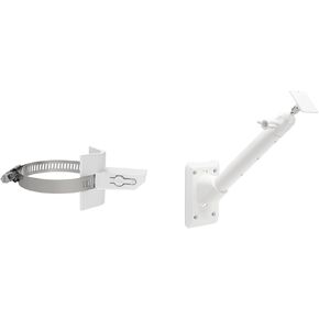 Holicfun Camera Pole Mount Bundle with Solar Panel Extension Wall Mount for Eufy SoloCam S340