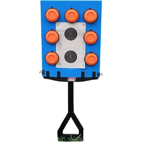 MTM JMTBB Jammit Target System & All Weather Bird Board Clips, USA Made, Blue/Black