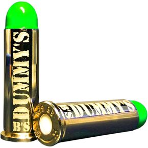 B's Dry Fire Snap Caps - A.K.A. B's Dummy's - Dummy .38 Special / .357 Mag Training Caps (6 Pack)