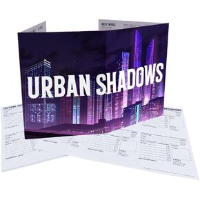 Magpie Games Urban Shadows 2nd Edition: GameMaster Toolkit ، MC Screen & Campaign Scame