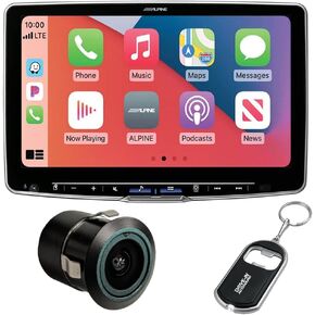 Alpine Halo11 ILX-F511 11" Touchscreen Digital Multimedia Receiver with Bullet Camera