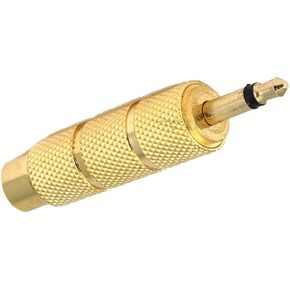 Chromacast CC-STPA-14F35M 1/4 "قابس استريو للإناث إلى محول جاك ستيريو ذكور 3.5 ملم