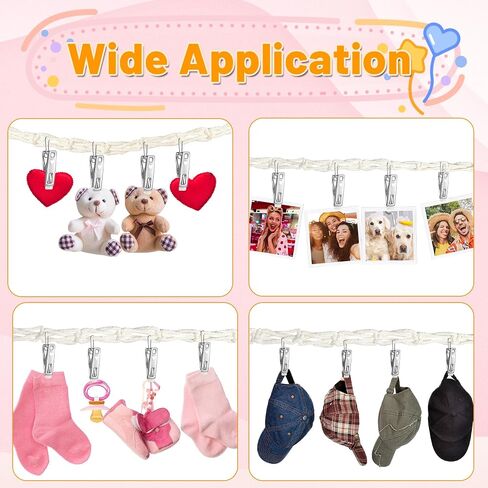 3PCS Hanging Stuffed Animal Storage - Boho Stuffed Animal Hammock Corner for Room Decor, Macrame Stuff Animal Organizer with 60 Metal Clips for Plushies Storage in Saudi Arabia