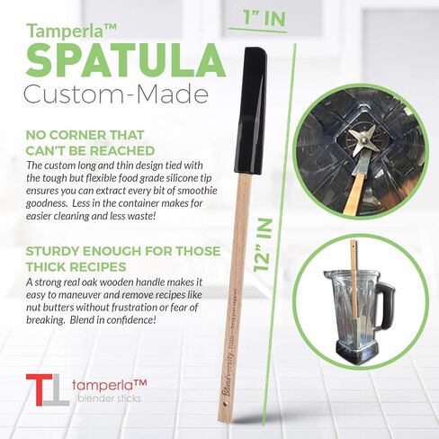 استبدال Mini Short Thripper Vitamix - يناسب 48 32 أوقية - يناسب 64 أوقية حاويات فيتامكس منخفضة - مواد خالية من BPA - مع ملعقة مخصصة - الخدمة الثقيلة - تمت ترقيتها in Saudi Arabia