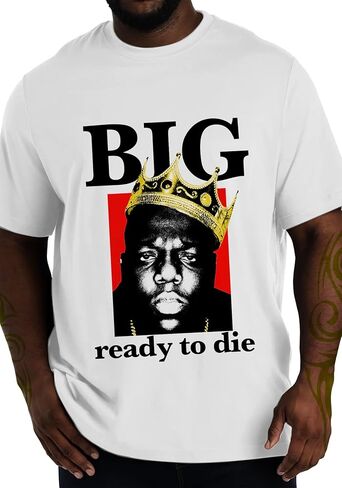 تي شيرت رجالي برسوم جرافيك من Swag Point - 100% قطن بأكمام قصيرة ملابس الشارع الشهير هيب هوب عتيق مطبوع كاجوال تي شيرت مطبوع in Kuwait