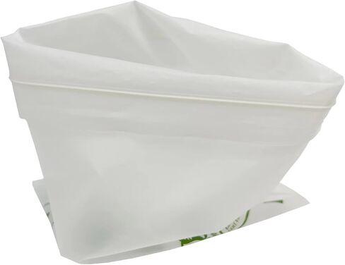 UNNI Compostable Storage Bags, Gallon, Resealable Compostable Food Storage Bags,100 Count,10.5 x 10.7 inches,Earth Friendly Highest ASTM D6400,US BPI, CMA & Europe OK Compost Certified, San Francisco in Kuwait