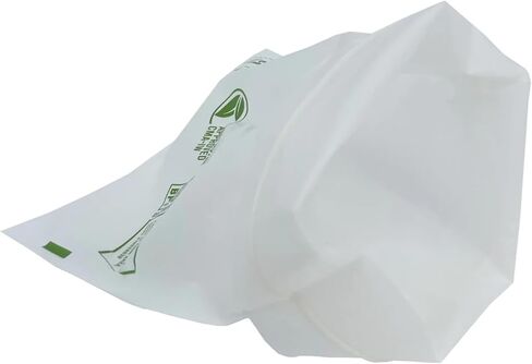 UNNI Compostable Storage Bags, Gallon, Resealable Compostable Food Storage Bags,100 Count,10.5 x 10.7 inches,Earth Friendly Highest ASTM D6400,US BPI, CMA & Europe OK Compost Certified, San Francisco in Kuwait