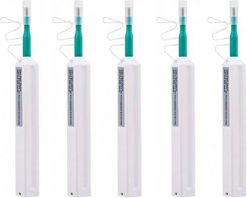 TXWTXPJ- 5pcs 2.5mm SC/FC/ST Fiber Optic Cleaning Pen, Fiber Cleaner – Over 800+ Cleans for Fiber End Face & Connectors, for Data Centers in Saudi Arabia