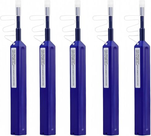 TXWTXPJ- 5pcs 2.5mm SC/FC/ST Fiber Optic Cleaning Pen, Fiber Cleaner – Over 800+ Cleans for Fiber End Face & Connectors, for Data Centers in Saudi Arabia