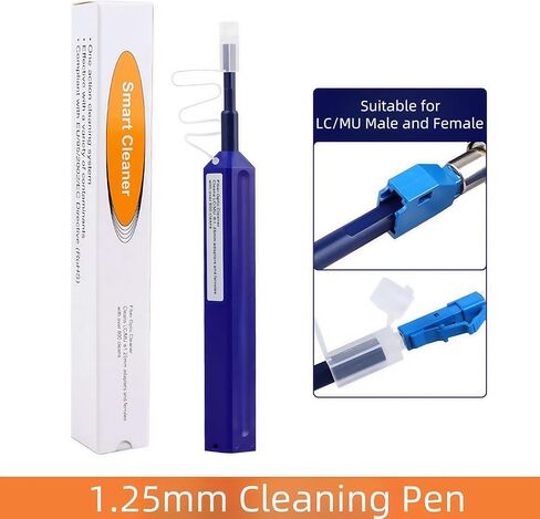 TXWTXPJ- 5pcs 2.5mm SC/FC/ST Fiber Optic Cleaning Pen, Fiber Cleaner – Over 800+ Cleans for Fiber End Face & Connectors, for Data Centers in Saudi Arabia