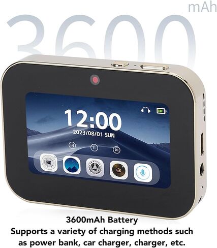DPOFIRS 64MP 4K DIGITAL CAMERT للتصوير الفوتوغرافي ، الكاميرا المدونة ، 128G قابلة للتوسيع ، شاشة تعمل باللمس 3 بوصة ، 3600 مللي أمبير في الساعة ، 10x تليفوتوغرافي ، كاميرا ويب ، تشغيل الموسيقى (أسود) in Kuwait