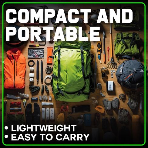 عصي توهج في حالات الطوارئ - 12 مصابيح كيميائية مملوءة بشكل فردي من الدرجة العسكرية - 12 ساعة من الإضاءة التكتيكية العصي للبقاء على قيد الحياة ، والتخييم ، وانقطاع التيار الكهربائي in Kuwait