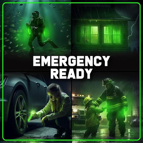 عصي توهج في حالات الطوارئ - 12 مصابيح كيميائية مملوءة بشكل فردي من الدرجة العسكرية - 12 ساعة من الإضاءة التكتيكية العصي للبقاء على قيد الحياة ، والتخييم ، وانقطاع التيار الكهربائي in Kuwait