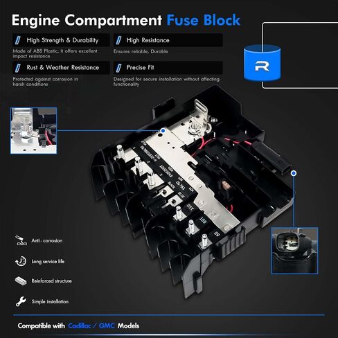 84646133 Battery Distribution Engine Compartment Fuse Block Fit for Chevy Silverado 1500 Suburban Tahoe 2019-2024 Fuse Box Replace# 84977658 85015815 84493555 in Kuwait