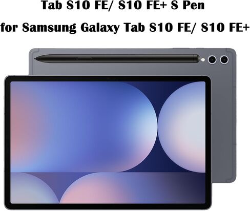 Galaxy Tab S10 FE/ S10 FE+ S Pen for Samsung Galaxy Tab S10 FE/ S10 FE+ Stylus Pen Replacement + Free Tips Galaxy Tab S10 Fe Pen for Samsung Galaxy Tab S10 FE/ S10 FE+/ S10 FE Plus Stylus S Pen(Black) in Saudi Arabia