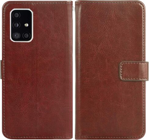 ASUWISH متوافق مع Samsung Galaxy A51 4G محفظة الحافظة واقي شاشة زجاجي وملحقات COVER in Kuwait