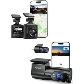 4K/1080P Dual Dashcam+2K Dash cam