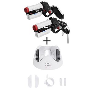 APEXINNO Controller Accessories - Haptic GunStock Cover & Compact Charging Dock for Meta Quest 3S/Quest 3 - VR Accessories