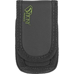 Sticky Holsters Super Mag Pouch for Men and Women- Concealed Carry Magazine Holster for Extra Ammo and Accessories - Black - for IWB or Pocket Carry