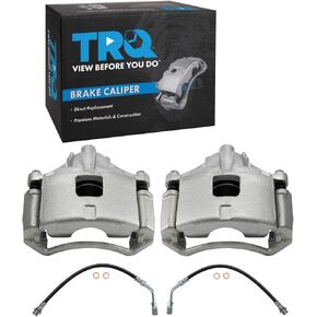 مجموعة فرجار الفرامل الأمامية TRQ متوافقة مع 2001-2006 BMW 330Ci 2001-2005 330i 2007-2008 Z4