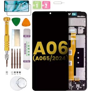 LCD Display Assembly for Samsung Galaxy A06 SM-A065F, SM-A065F/DS, SM-A065M, SM-A065M/DS Screen Replacement kit