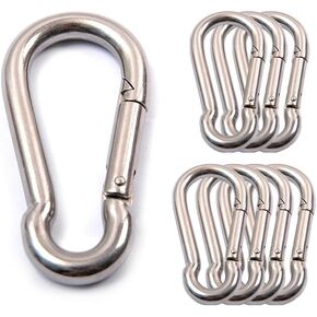 Heavy Duty Carabiner Spring Snap Clip Link Hooks